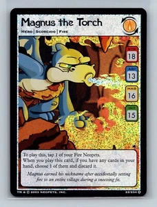 Neopets TCG - Magnus the Torch 22/234 UR - Base Set - Wizards of the Coast - Picture 1 of 2