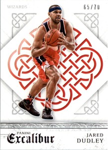 2015-16 Panini Excalibur Silver Wizards Basketball Card #125 Jared Dudley /70