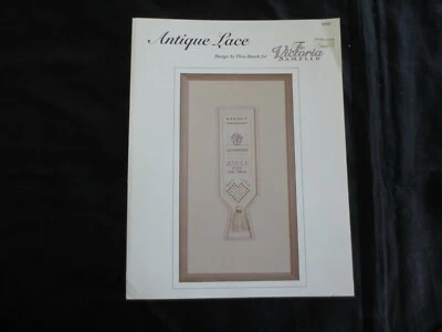 Victoria Sampler ANTIQUE LACE Cross Stitch SAMPLER PATTERN by Thea Dueck - Image 1 of 3
