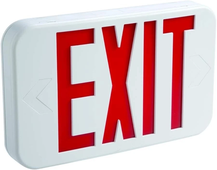 COOPER ALL-PRO THERMOPLASTIC LED EXIT SIGN LIGHT APX6R UNIVERSAL - Image 1 of 4