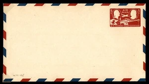 MayfairStamps US 5 Cent Air Mail Stamp Centenary Blue & Red Chevron Mint Station - Picture 1 of 2