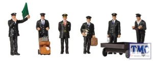 379-317 Scenecraft N Gauge 1940/50s Station Staff - Picture 1 of 2