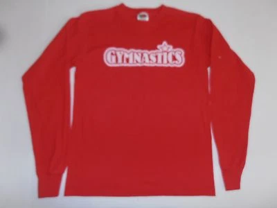 Fruit Of The Loom Mejor Rojo Gimnasia Manga Larga Pullover Camiseta Niña 14/16 Foto 1 de 4