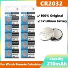 5-20x CR2032 3V Button Battery For Watch Toy Calculator Clock Car Key Coin Cells