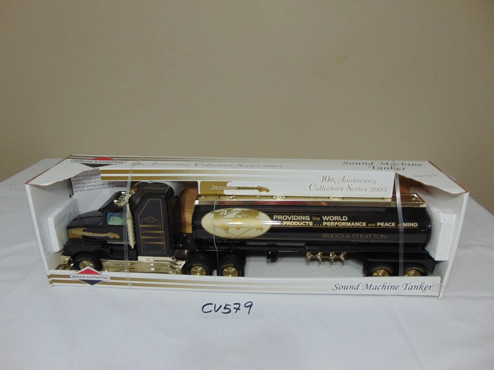 10th Anniversary Briggs & Stratton Semi Tanker 2003 Sound Machine Model #375 New - Image 1 of 4