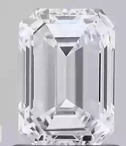 0.70 ct EMERALD Cut Lab Grown Diamond IGI Certified E Color VS1 Clarity STONE - Picture 1 of 10