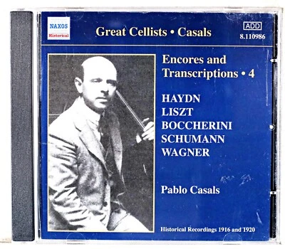 Pablo Casals - Encores And Transcriptions • 4 (CD 2005) - Image 1 of 3