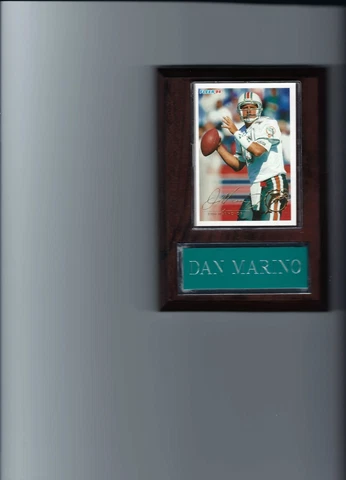 DAN MARINO PLAQUE MIAMI DOLPHINS FOOTBALL NFL   C6 Cover