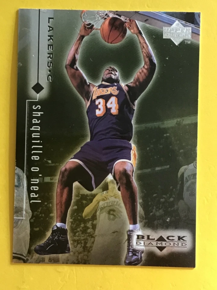 1998 UD Black Diamond Shaquille O'Neal #45 LA Lakers  HOF MINT 💎 - Image 1 of 1
