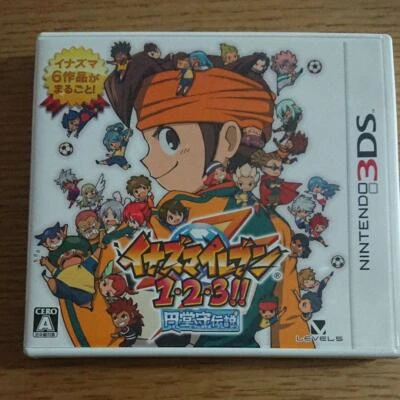 Nintendo 3DS Inazuma Eleven 1 2 3 Endou Mamoru Densetsu уровень 5 импорт из Японии - Изображение 1 из 3
