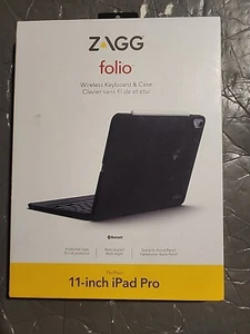 OB ZAGG Folio Teclado Retroiluminado Tablet Teclado y Estuche para iPad Pro 11 - NUEVO - Imagen 1 de 2