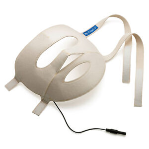 Saalio® Iontophorese Elektrode Gesichtselektrode Gesichtsmaske mit Graphitfasern