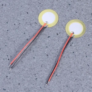 Zumbador piezoeléctrico disco pastillas cerámica cables de plomo pastillas 20 piezas - Imagen 1 de 12