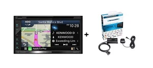 Kenwood DNX577S 6.8" Navigation DVD Receiver CarPlay + SXV300V1 Tuner Included - Picture 1 of 15
