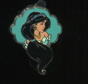 Pin de Disney retrato de jazmín Aladdin Booster 137036 - Imagen 1 de 1