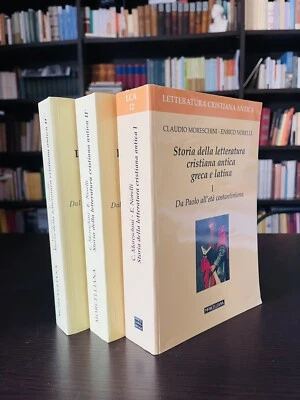 Storia Della Letteratura Cristiana Antica Greca e Latina,  Simonetti-Norelli - Immagine 1 di 3
