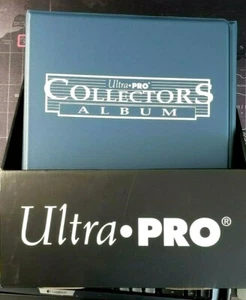 9 Pocket Sport Game Card Collector album Ultra Pro sports Supplies BLUE NEW - Picture 1 of 3