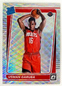 2021-22 Donruss Optic Usman Garuba Rated Rookie Card RC #188 Silver Wave Prizm - Picture 1 of 2