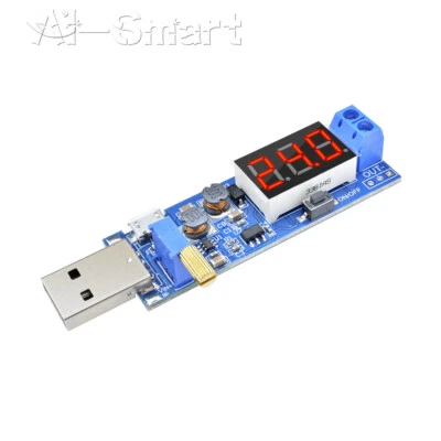 DC-DC 5V to 1.2V-24V USB Step UP/Down Adjustable Converter Power Supply Module