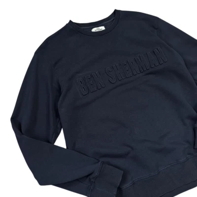 Men's Ben Sherman Navy Sweatshirt Size L - Image 1 of 4