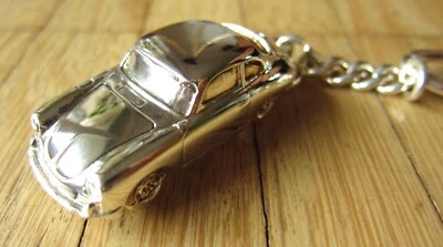 PORSCHE 356  - Anhänger -  Schlüsselanhänger - versilbert- Keyring Youngtimer - Bild 1 von 4