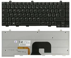 Originale Italiano Tastiera DELL Alienware M14x RETROILLUMINATO /DE126-ITZ - Picture 1 of 2