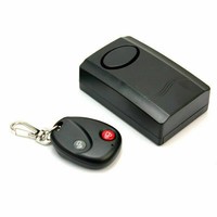 Alarma Antirrobo de Vibración para Seguridad de motos y coches 1 mandos bat 9V