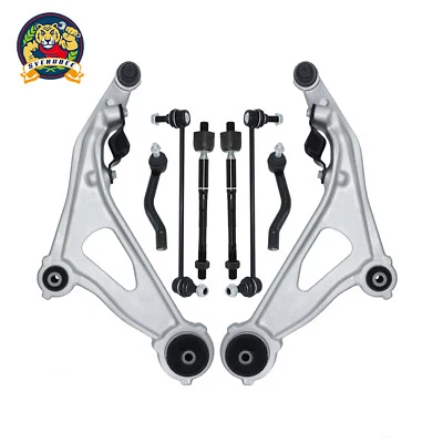 Kit de brazo de control barra estabilizadora barra de amarre 8 piezas apto para Nissan Pathfinder Infiniti QX60 2013-19 Foto 1 de 4