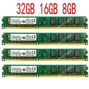 32GB 16GB 8GB DDR3-1600 PC3-12800 240Pin DIMM Arbeitsspeicher SDRAM Kingston DE - Bild 1 von 14