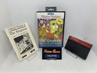 Sega Master System The Simpsons Bart vs The Space Mutants  Rare Portugese / P...