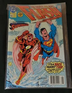 Flash Aug 91’ #53 Guest Staring Superman gebraucht - Bild 1 von 7