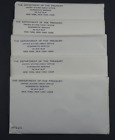 (5) 1972 P & D US Mint Uncirculated Sets 55 Coins OGP Original Envelopes