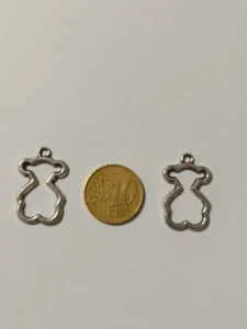 Abalorio para bisutería, 19 ud. Charm oso toxs. Abalorio para pulsera. - Imagen 1 de 2
