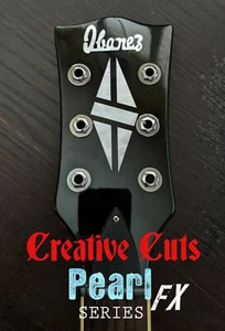 70's Ibanez Lawsuit era  LP guitar split diamond headstock MOP decal set  - Picture 1 of 6