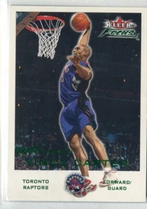 2000-01 Fleer Focus Vince Carter Draft Position /100 MISSING SERIAL NUMBER ERROR - Picture 1 of 2