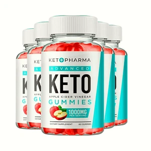 5-Pack KetoPharma ACV Gummies, Keto Gummies For Weight Management - 300 Gummies - Picture 1 of 6