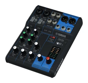 Yamaha MG06 Live Sound Stereo Mixer With 2 Mic Inputs and 2 Stereo Inputs - Picture 1 of 4