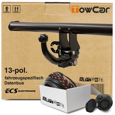 AHK abnehmbar für Dacia Spring Typ B6M1 10.2020-11.2024 +ESatz 13poliger NEUWARE - Bild 1 von 3