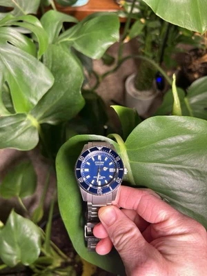 Мужские автоматические серебряные часы Citizen Sea Promaster Fujitsubo 41 мм NB6021-68L - Изображение 1 из 4