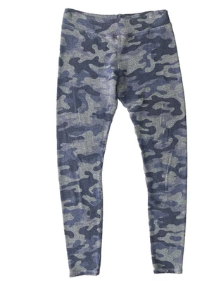 REVOLVE Sundry Feminino Tamanho 1 Azul Camuflagem Cintura Elástica Casual Athleisure - Imagem 1 de 4