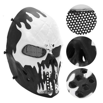 Game Full Face Cover M06 BB Protection Scary Skull Covering With Eye Protect GF - Image 1 of 4