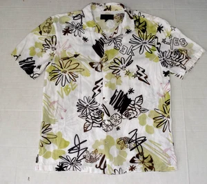 Casual Shirt No Boundaries Size S Pale Green Yes Vibes Positivity Thin Rayon - Picture 1 of 8