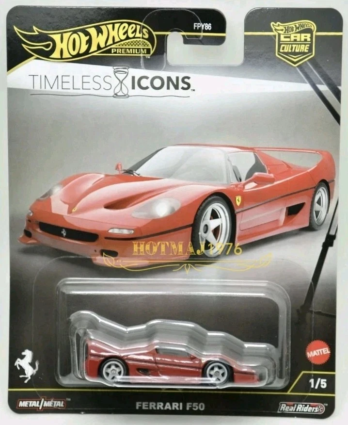 HOT WHEELS FERRARI F50 - TIMELESS ICONS - CAR CULTURE - 1/5🔥2026🔥 - Photo 1/4