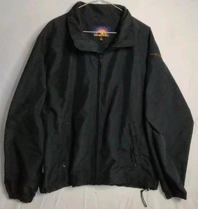 Sun Mountain WindBreaker Jacket Men's M Black - Picture 1 of 5