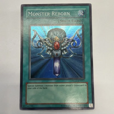 YuGiOh Monster Reborn DLG1-EN017 Super Rare Unlimited NM - Image 1 of 2