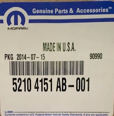 Se adapta a Jeep Grand Cherokee 1999-2001 carcasa y palanca de cambios 52104151ab - nuevo fabricante de equipos originales Foto 1 de 4