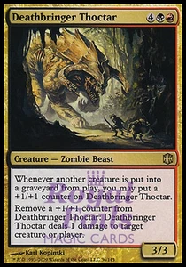 Deathbringer Thoctar 1x FOIL ARB MTG Alara Reborn Rare MINT black red - Picture 1 of 1