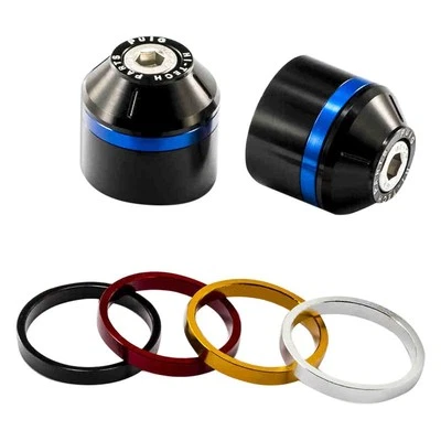 For BMW R1250RS 2020 Puig Short Bar End Weights w Rim - Image 1 of 3