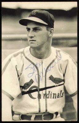 Stan Musial Autographed Signed 3.5x5.5 Postcard St. Louis Cardinals - Image 1 of 2