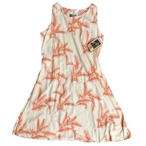 NEW Hilo Hattie Vintage Tropical Palm Leaf Dress Size XL - Picture 1 of 9